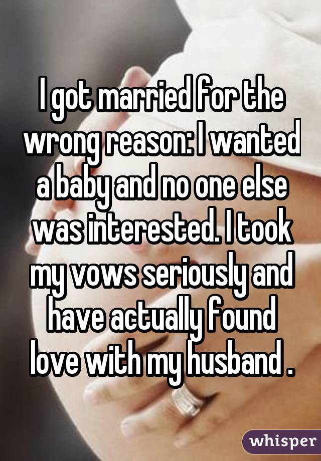 17 Confessions From People Who Didnt Marry For Love Huffpost Life 