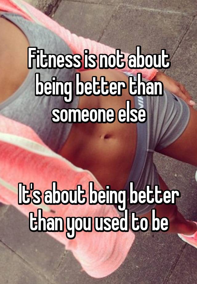 Fitness confessions we can all relate to. 