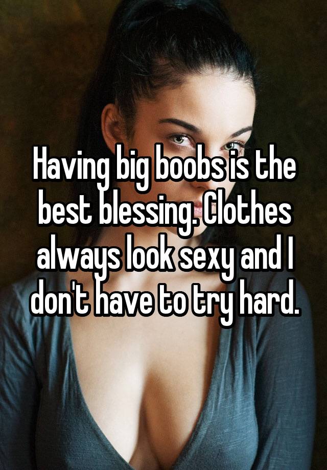 Love boobs i big 